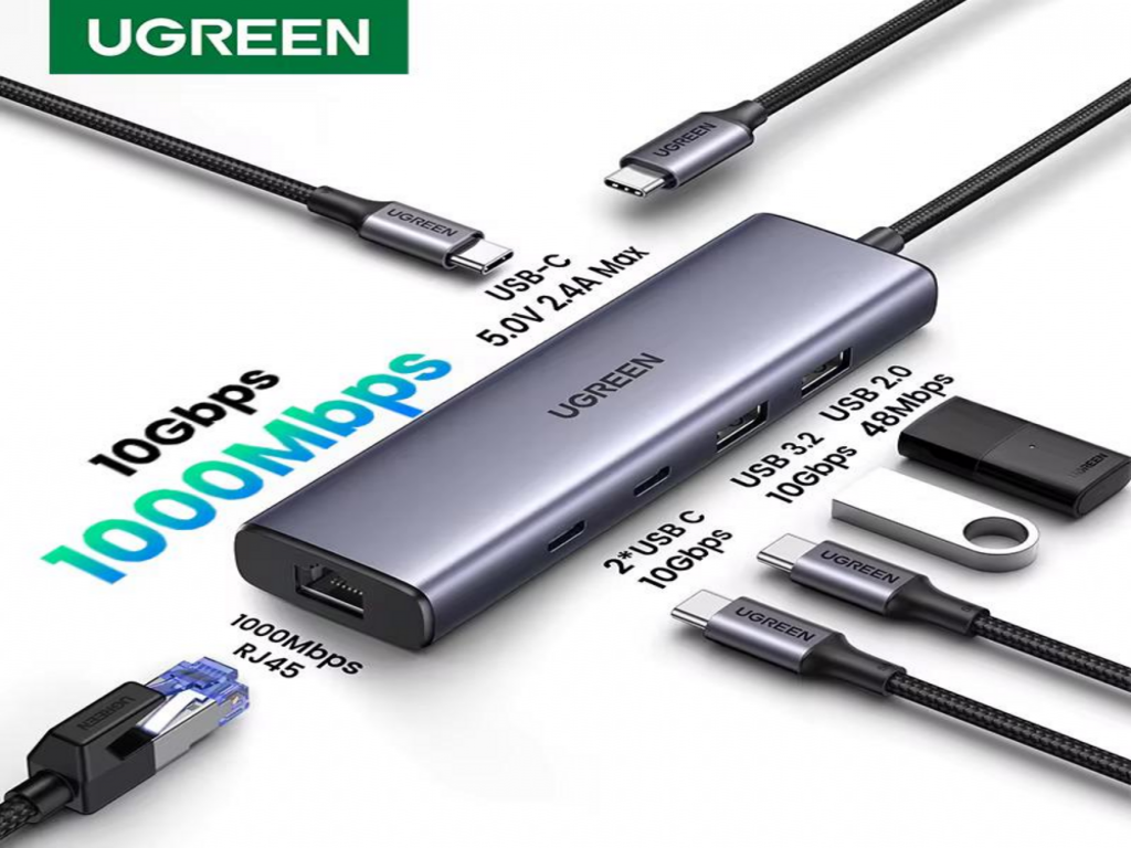 UGREEN 6-in-1 USB-C Hub