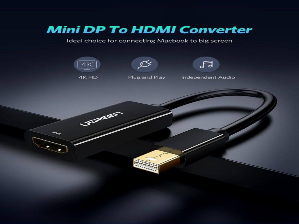 Mini DP to HDMI Converter