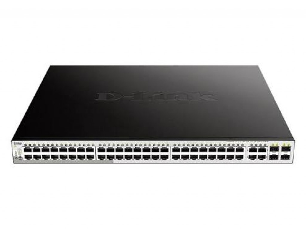 52-Port Gigabit Web Smart PoE+ Switch (370W)