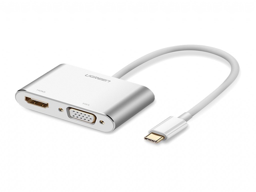 UGREEN USB Type C to HDMI + VGA Converter