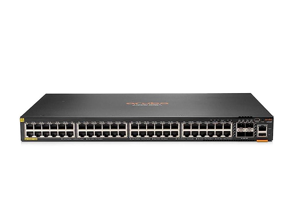 Aruba 6200F 48G Class4 PoE 4SFP+ 740W Switch 