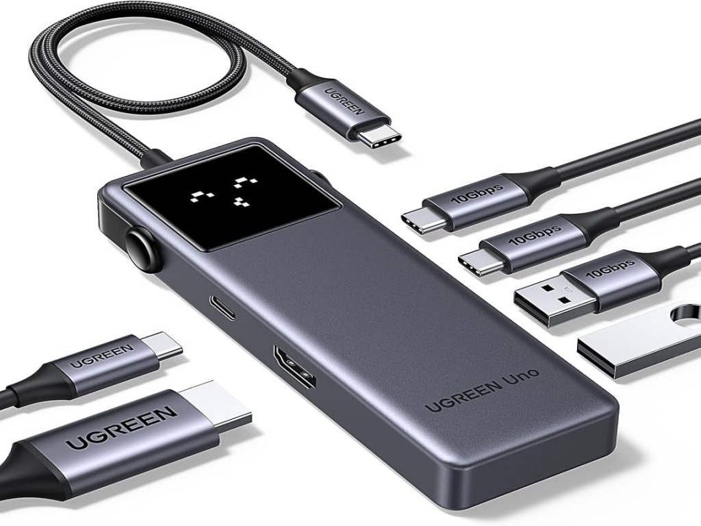 UGREEN Uno 6-in-1 USB-C Multifunction Adapter