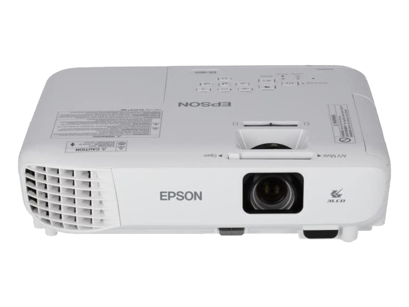 Epson EB-W05 WXGA 3300 Lumens Projector White