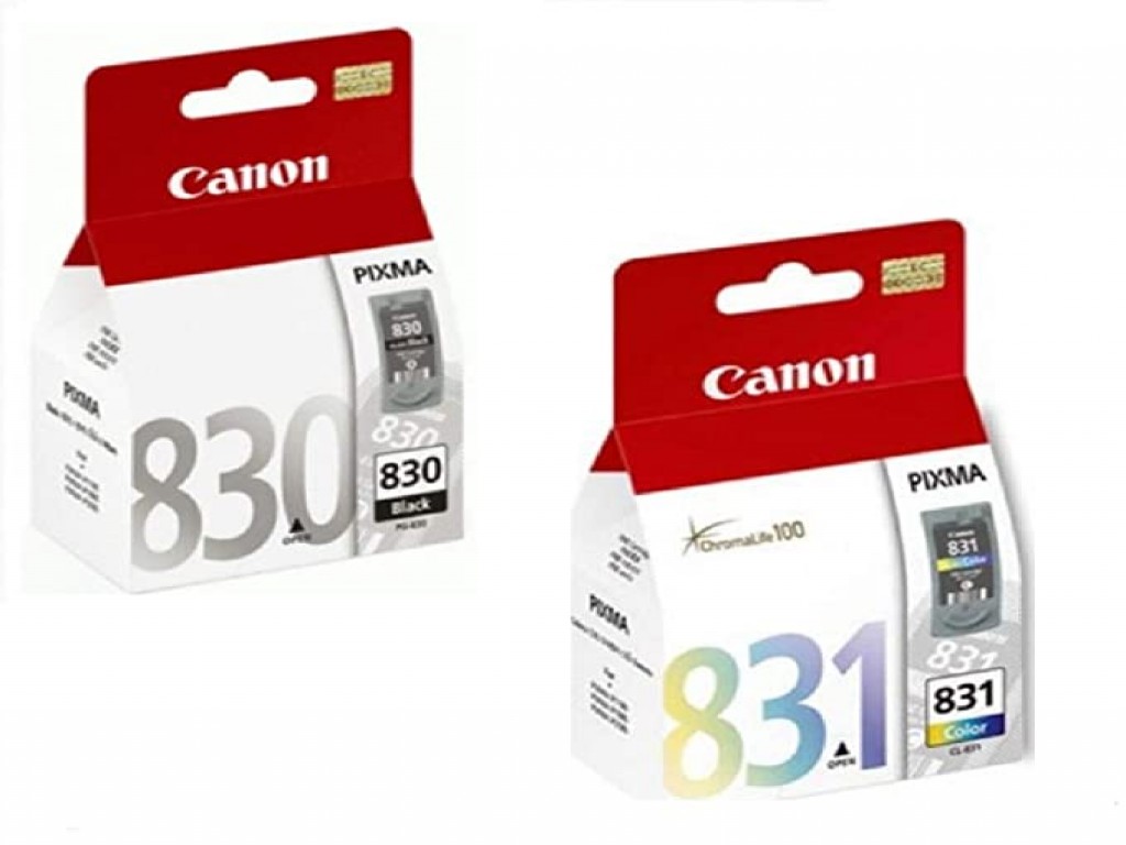 Canon 830 & 831 Ink Cartride