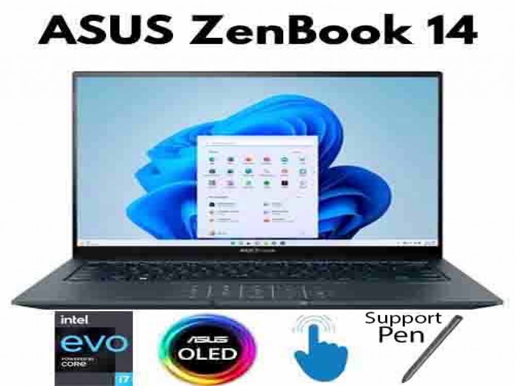 ASUS ZenBook 14X OLED (I7-13th/16GB/512GB) Q420VA