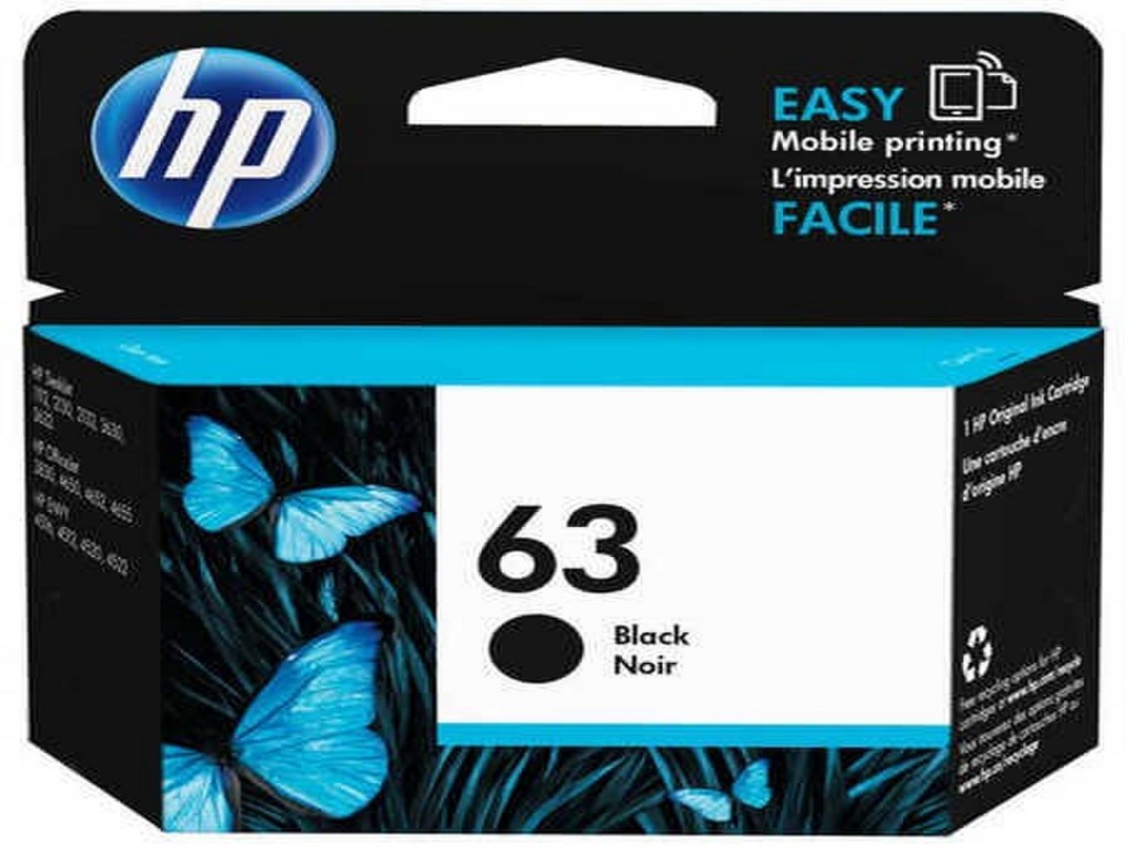 Hp Cartride Ink  63bk & 63color