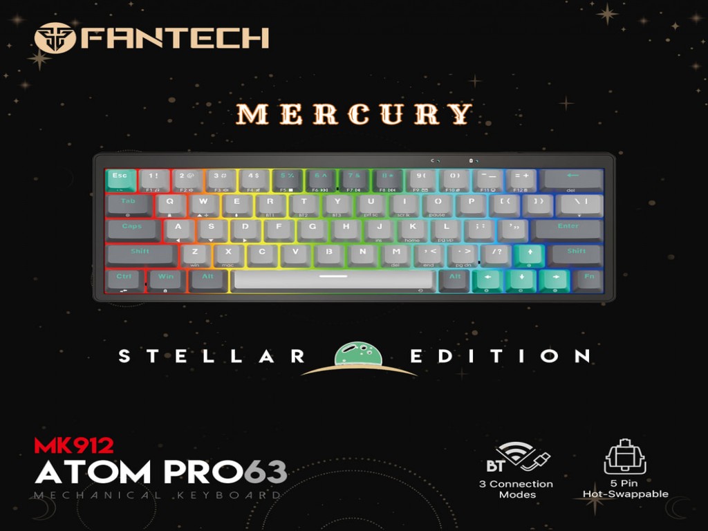 Fantech MK912 ATOM Pro63 Mercury