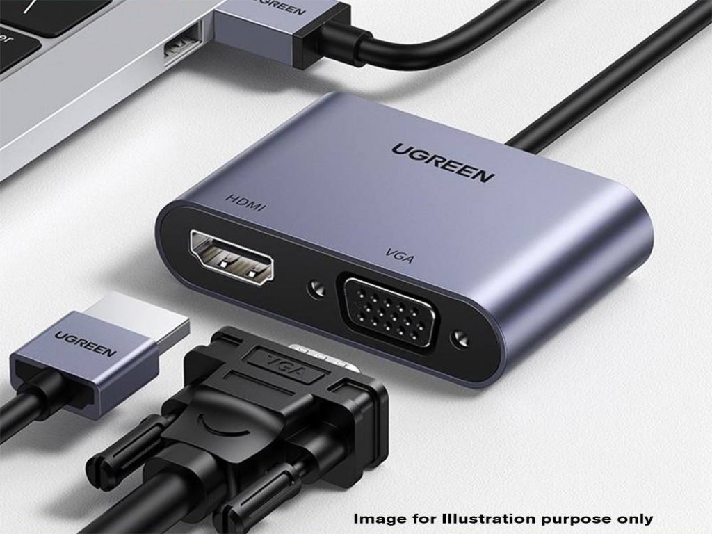 UGREEN USB 3.0 to HDMI+VGA Adapter