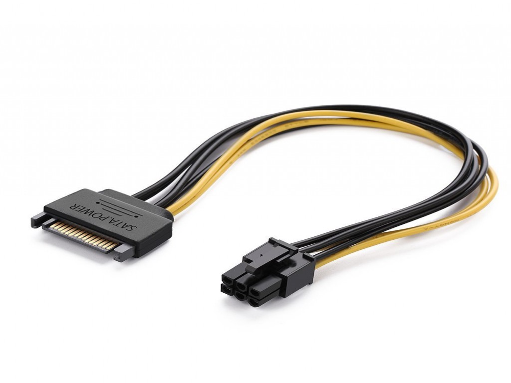 UGREEN SATA 15P to ATX 6P Graphics Card Power Cord