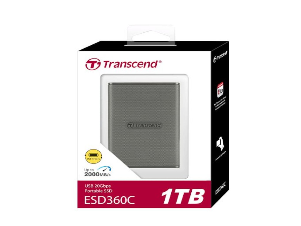 Transcend External 1TB ESD360C TS1TESD360C Transc