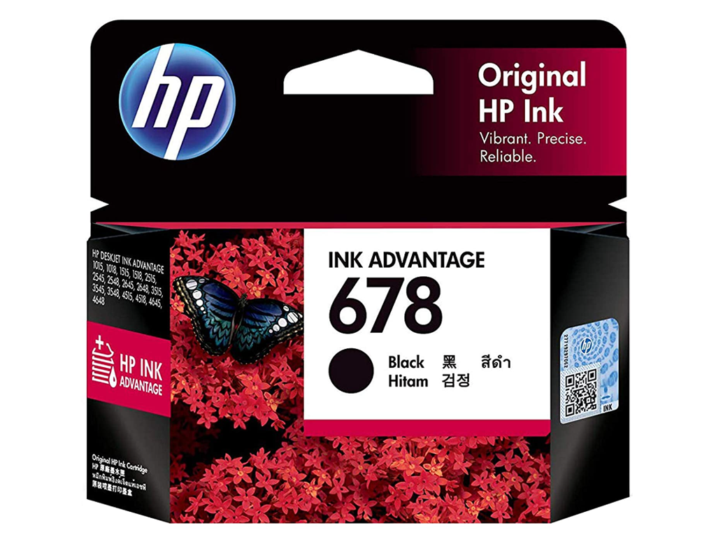 HP 678 CZ107AA Black