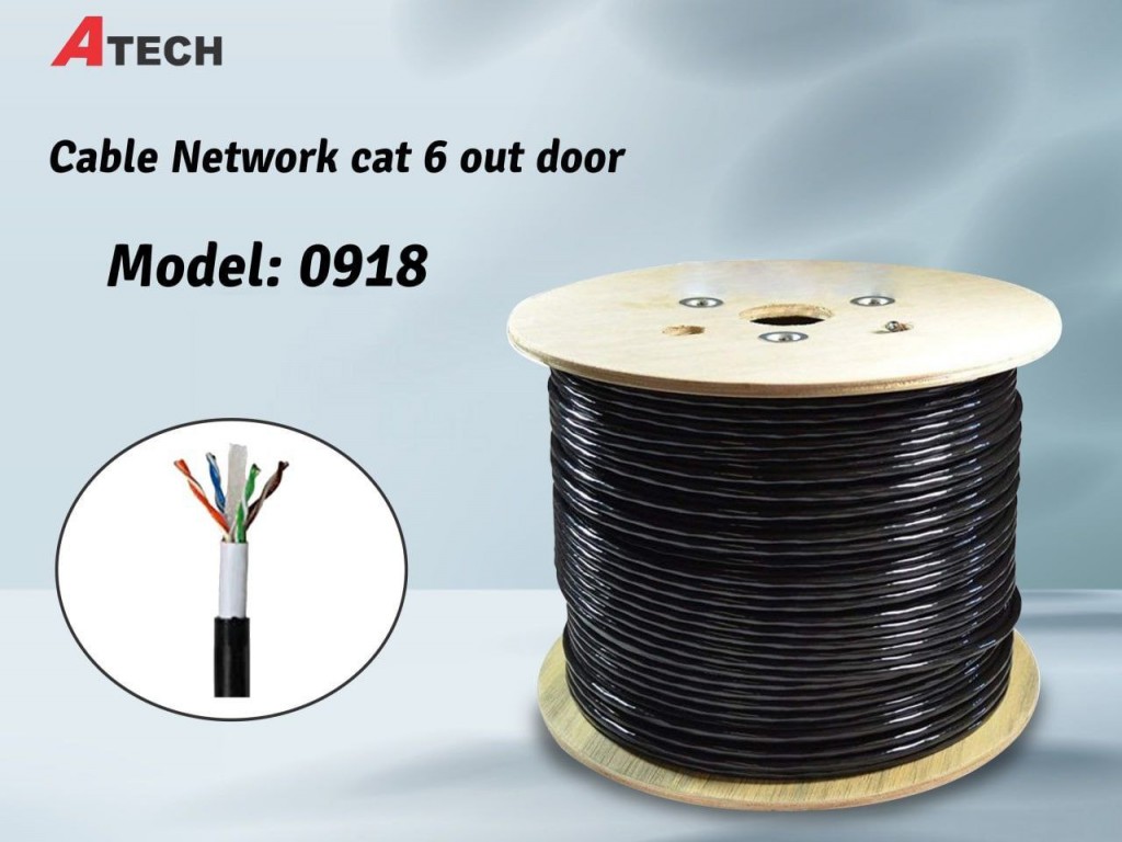 Network Cable cat6 out door Box/305m Model: 0918