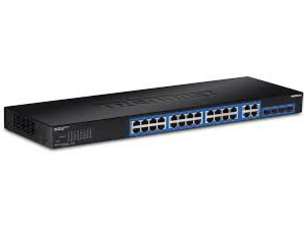28-Port Gigabit Web Smart Switch