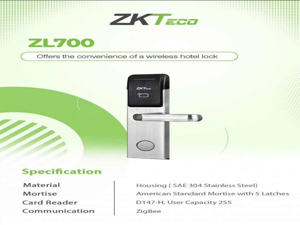 ZKTeco Zl700 Finger print 
