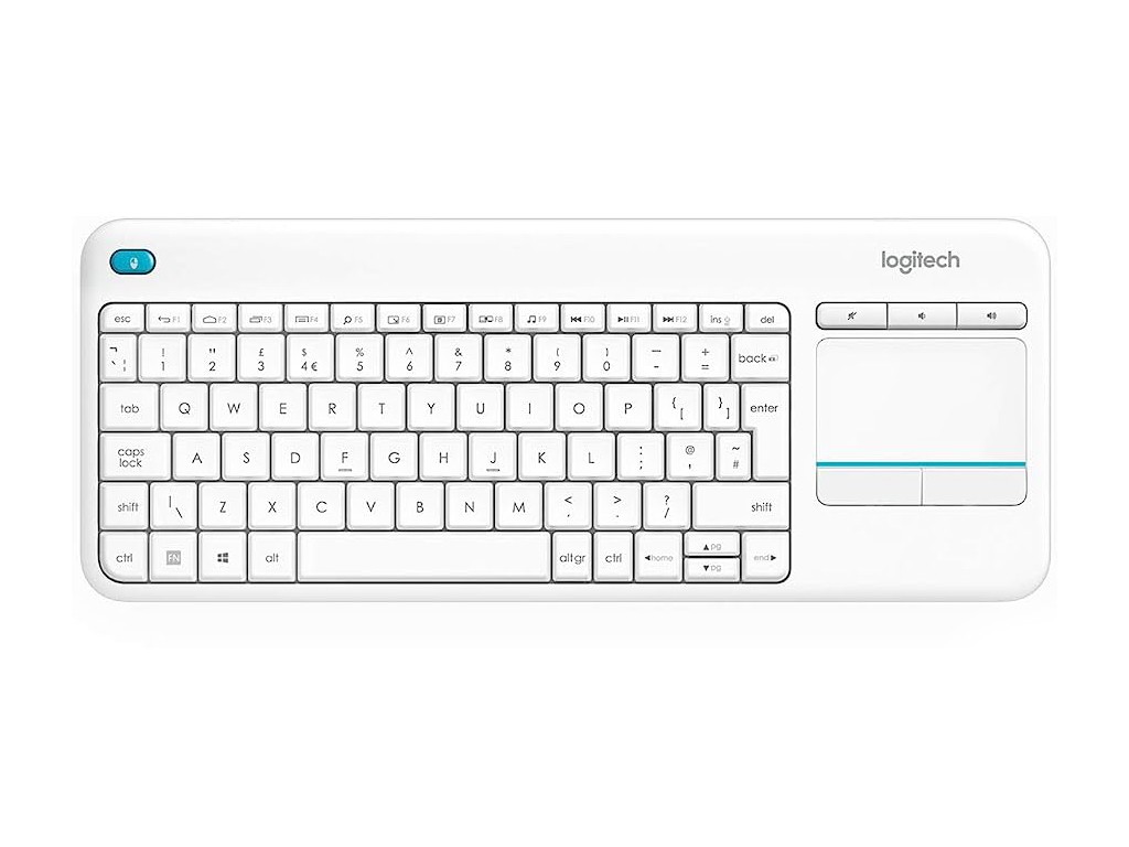 Logitech K400 Plus Wireless Touch Keyboard