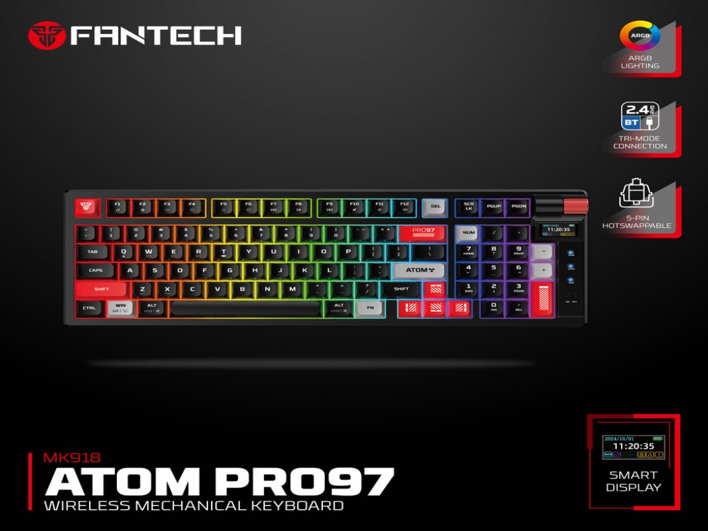 Fantech MK918 ATOM PRO97 BLACK