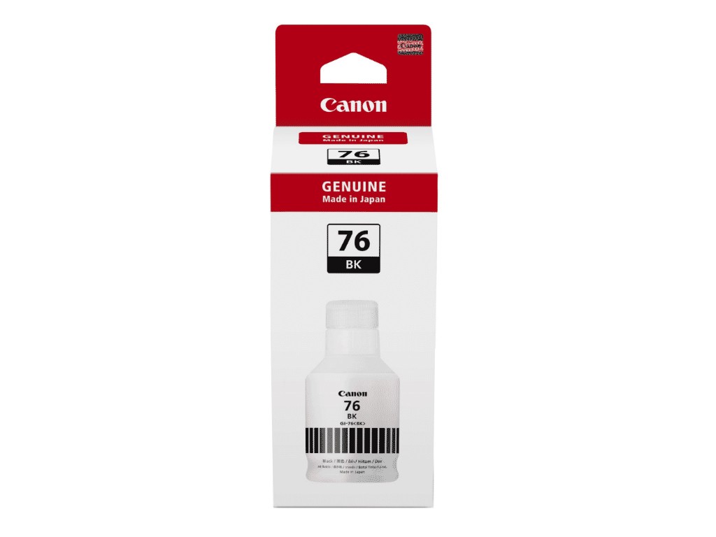 Canon GI-76 Original Pigment Ink 170 mL (Black)