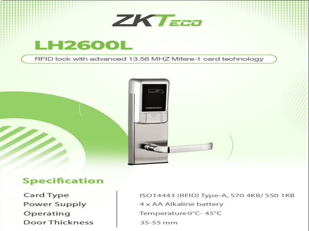 ZKTeco LH2600L Finger print 