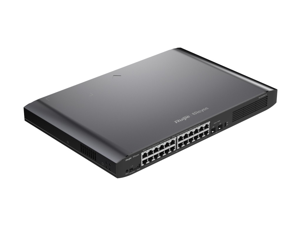 Ruijee 26-Port Gigabit Smart Cloud Mananged PoE