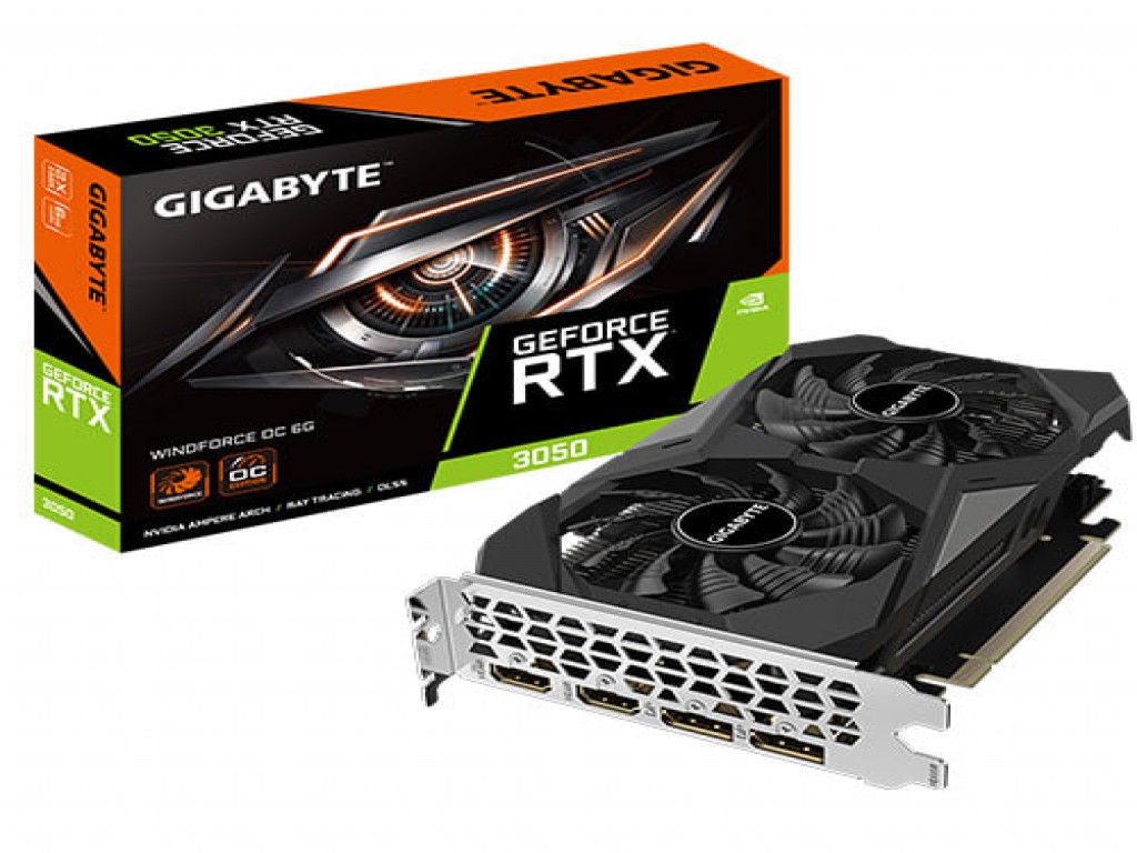 Gigabyte RTX3050 WINDFORCE OC 6G