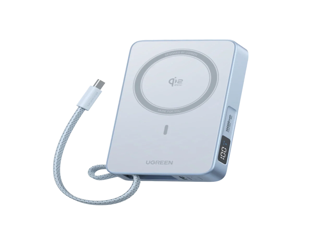UGREEN  Power Bank 10000mAh 30W & Qi2 25W 