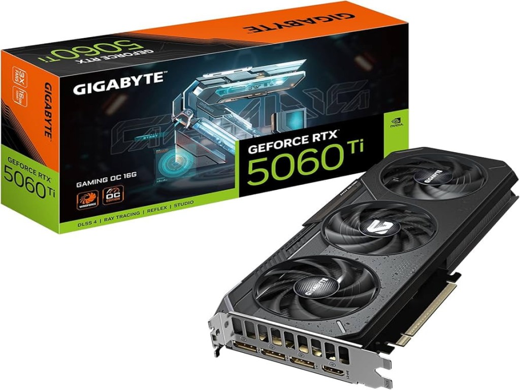 GIGABYTE RTX 5060Ti Gaming OC 16G GDDR7