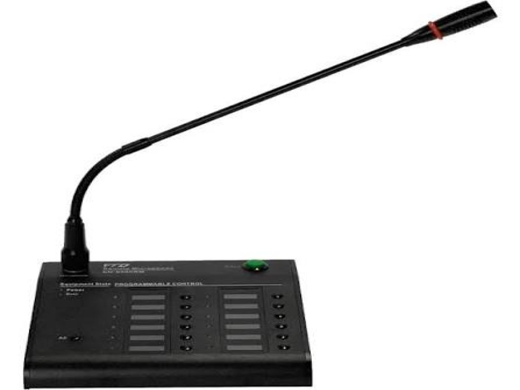 Remote Paging Microphone, 12 zone and expandable t