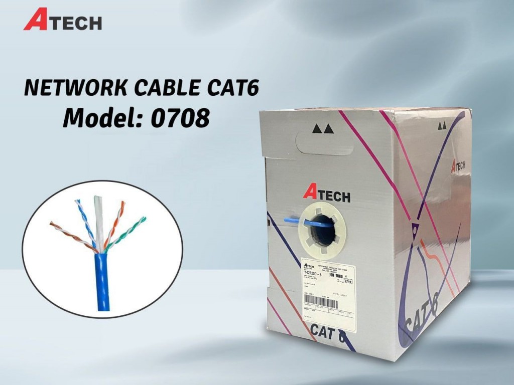 Network Cable cat6 Box/305m Model: 0708