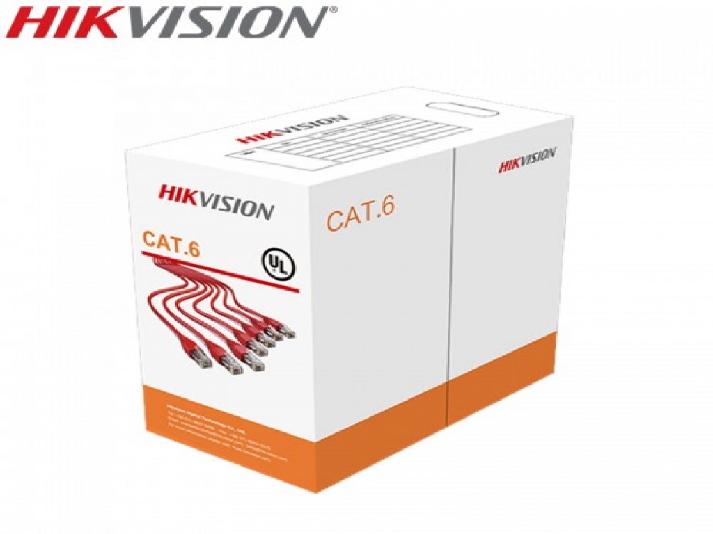 HIKVISION DS-1LN6U-SC0 CAT6 UTP 305M NETWORK CABLE