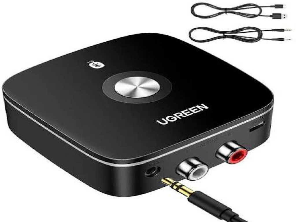 UGREEN Wireless Bluetooth5.1 Audio Receiver with 3