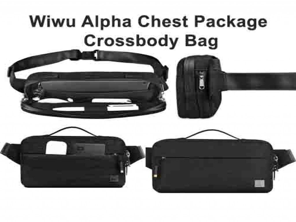 Wiwu Alpha Chest Package Crossbody Bag