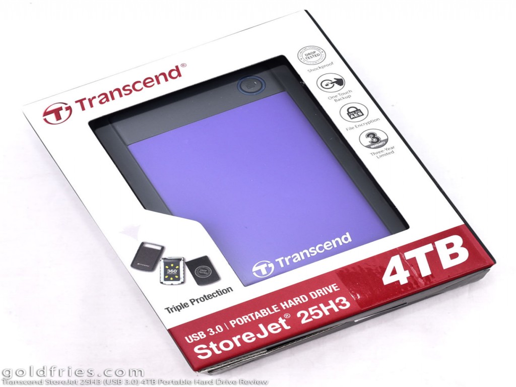 Transcend External 4TB 25M3 USB3.1