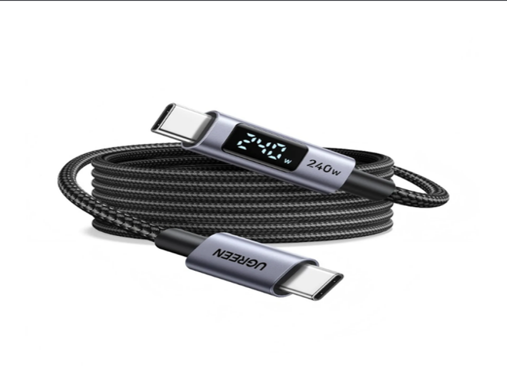 UGREEN USB-C PD3.1 Fast Charging Cable 240W LED Di