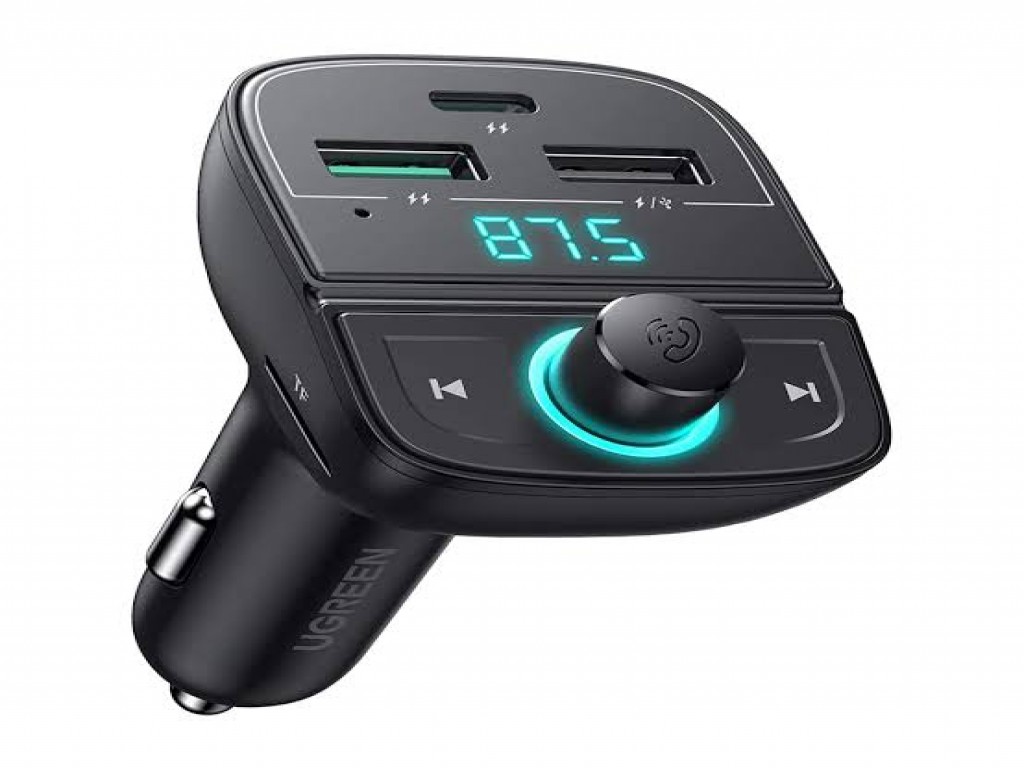 FM &Bluetooth 5.0 Transmitter&Car Charger +TF Slot