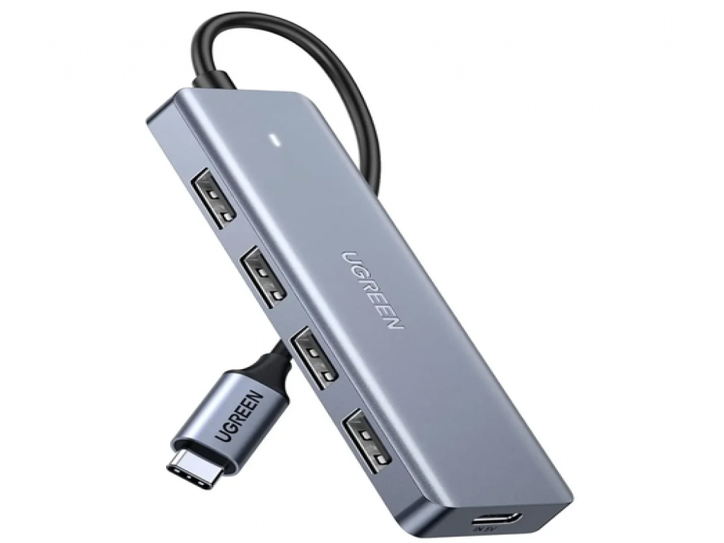 UGREEN Type-C to 4-Port USB3.0 Hub with USB-C Powe