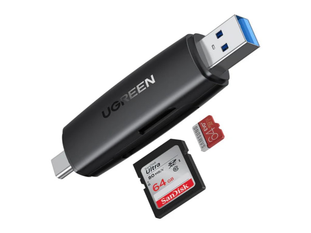 Card Reader UGREEN 2 in 1 USB 3.0