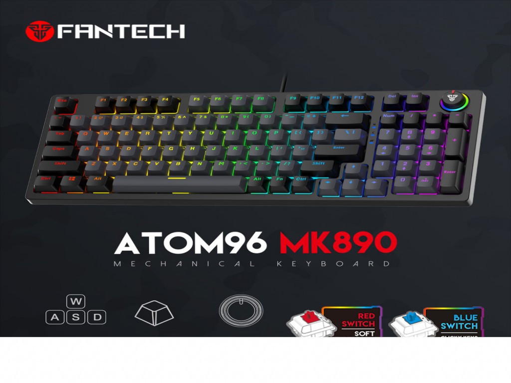 Fantech MK890 ATOM96 GREY
