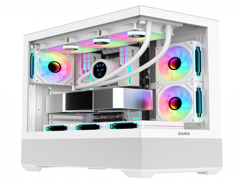 SAMA SV-02 Gaming Case White