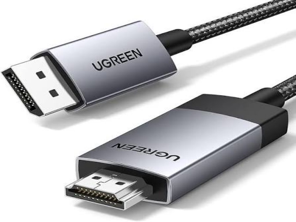 UGREEN DP to HDMI Cable 4K60Hz 2m Braided Cable