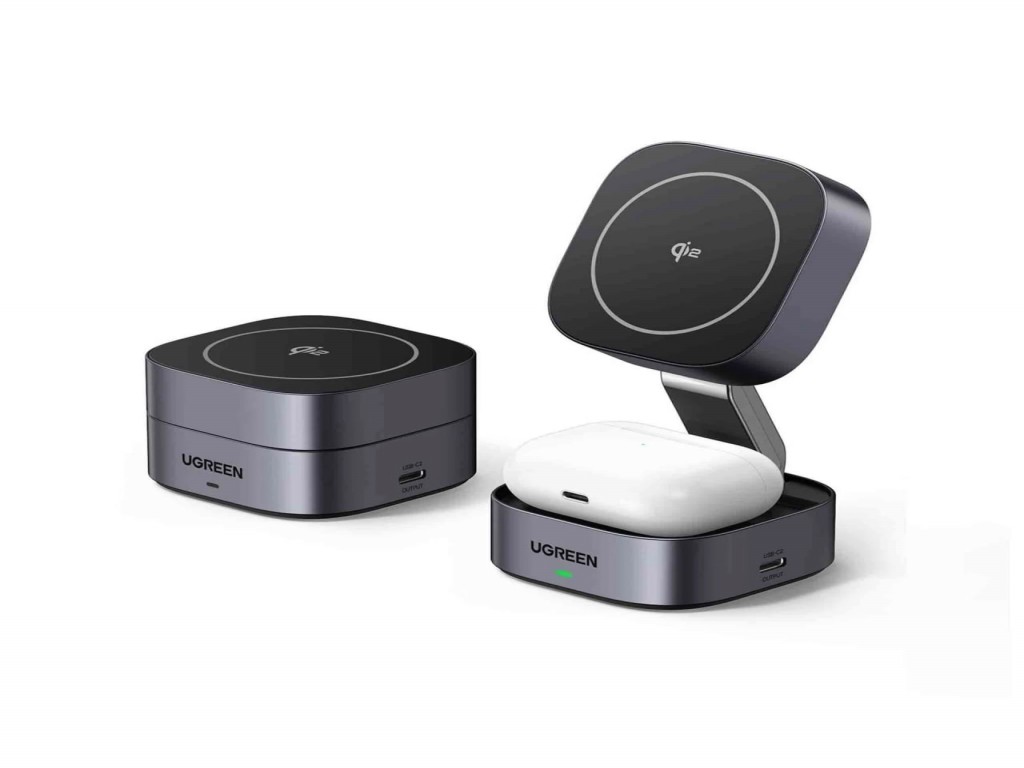 UGREEN 2-in-1 Magnetic Wireless Charger -35316 