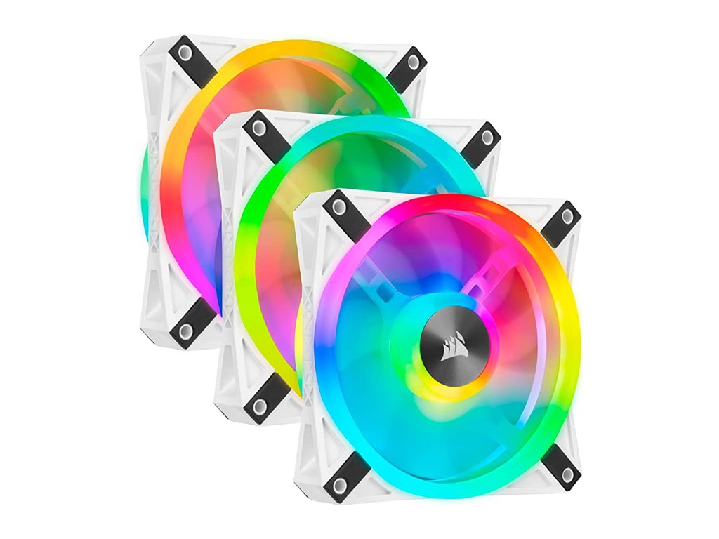 Corsair iCUE Q120 RGB 120mm PWM White fan 