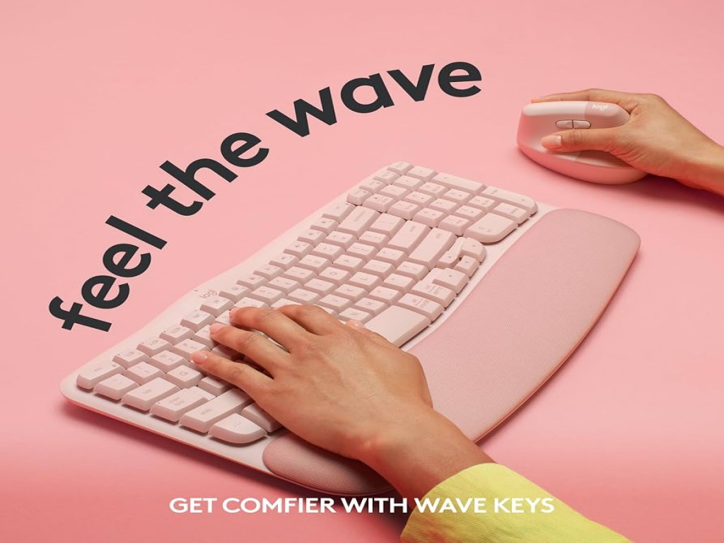 Wave Keys wireless ergonomic keyboard