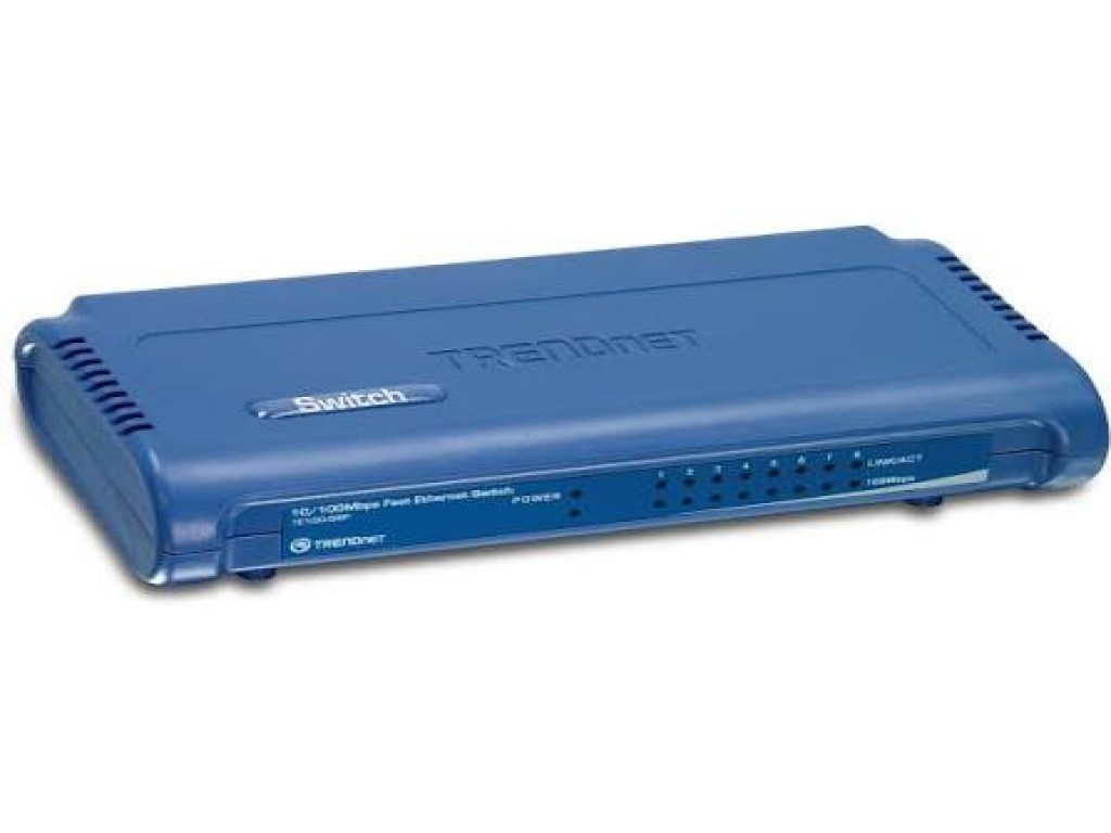 8-Port 10/100Mbps Switch