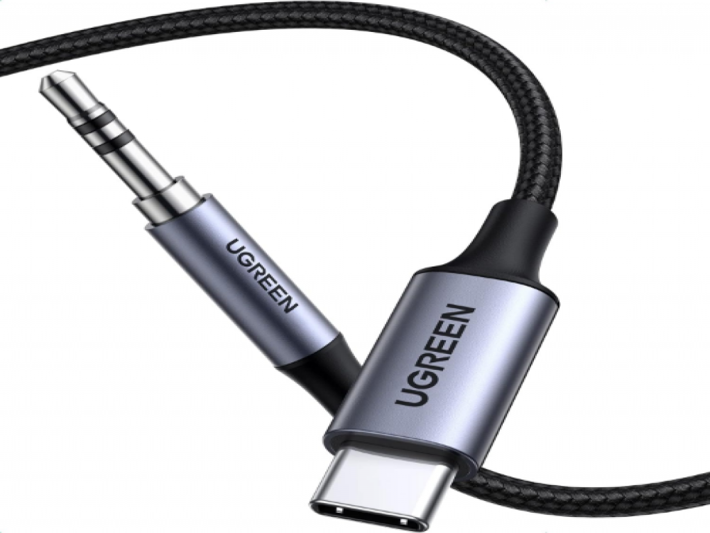 UGREEN USB-C Male to 3.5mm Male Audio Cable with C