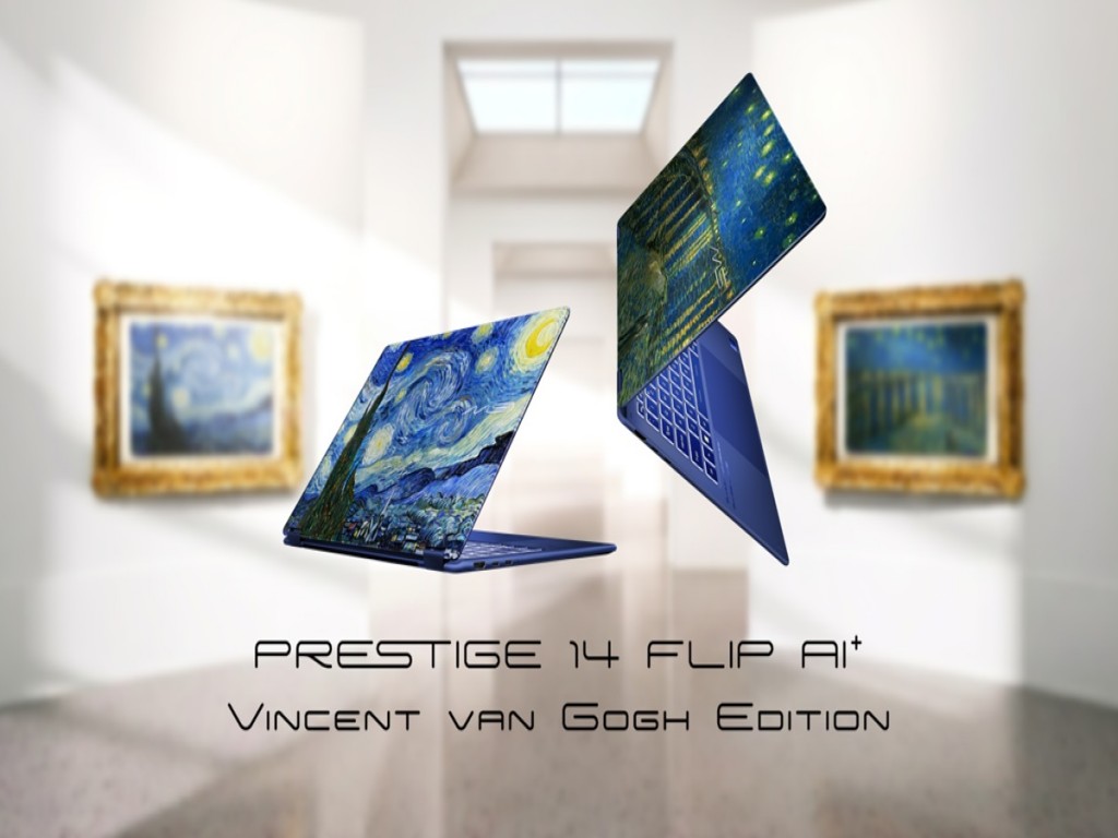 MSI Prestige 14 Flip | AI+ The Starry Night & Over