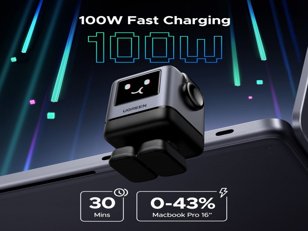 UGREEN 45514B Uno 100W 4-Port GaN Fast Charger 