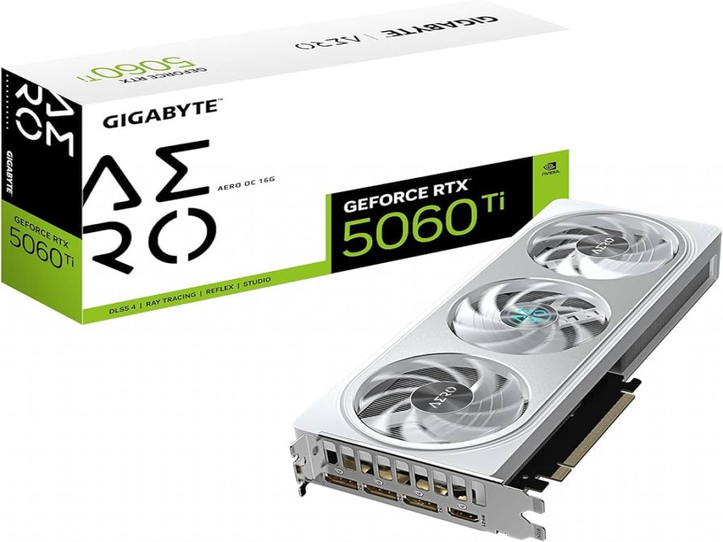 GIGABYTE RTX 5060Ti AERO OC 16G