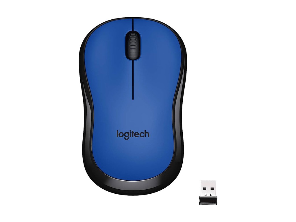 Logitech M221 Wireless Mouse (Blue)