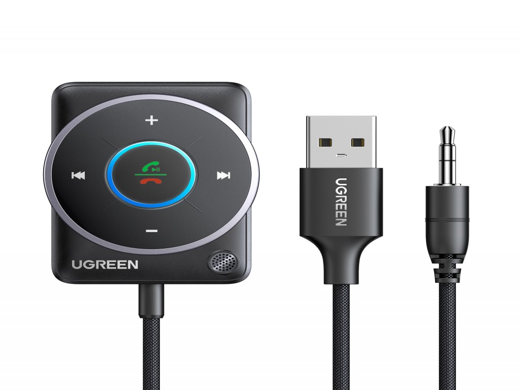 UGREEN Car Bluetooth 5.4 Receiver Audio Adapter