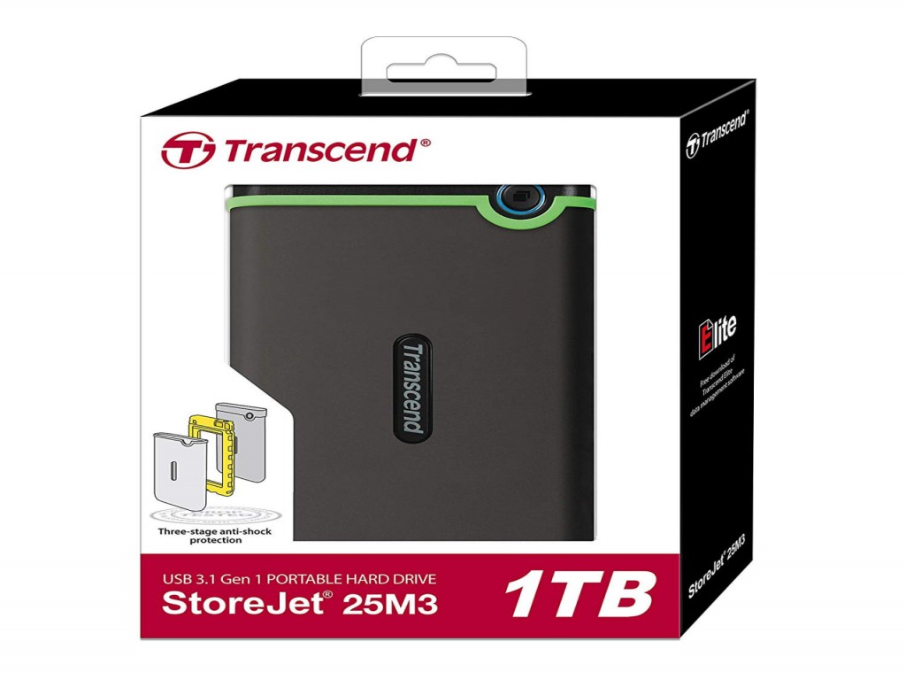 Transcend  External 1TB USB 3.1